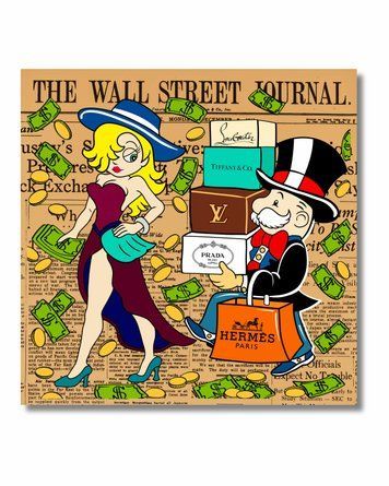 Картина The Wall Street Journal к00410 фото