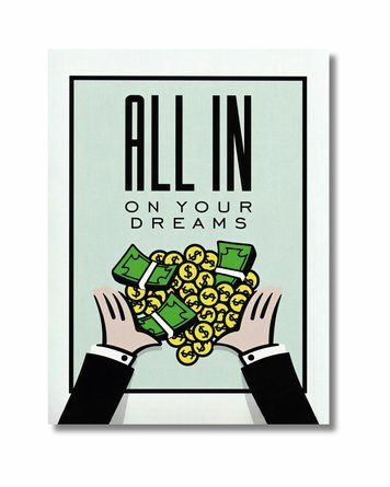 Картина All in on your dreams к00184 фото