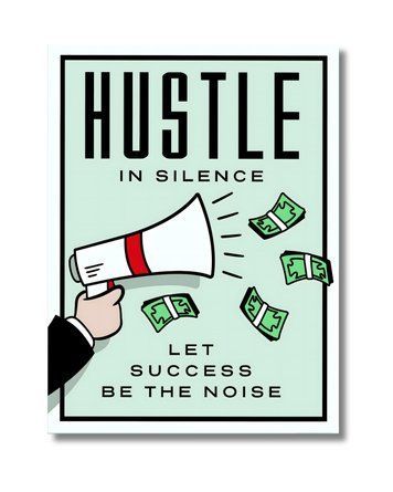 Картина Hustle - 4 к00387 фото