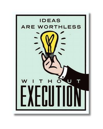 Картина Ideas are worthless к00388 фото